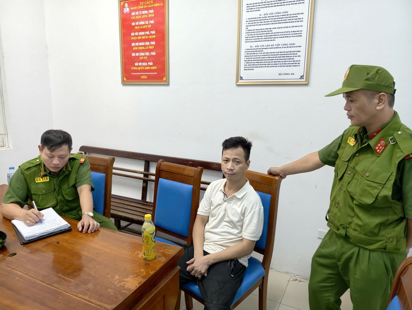 113 khống chế, bắt giữ Nguyễn Đức Hiếu SN 1984- Ảnh 1.