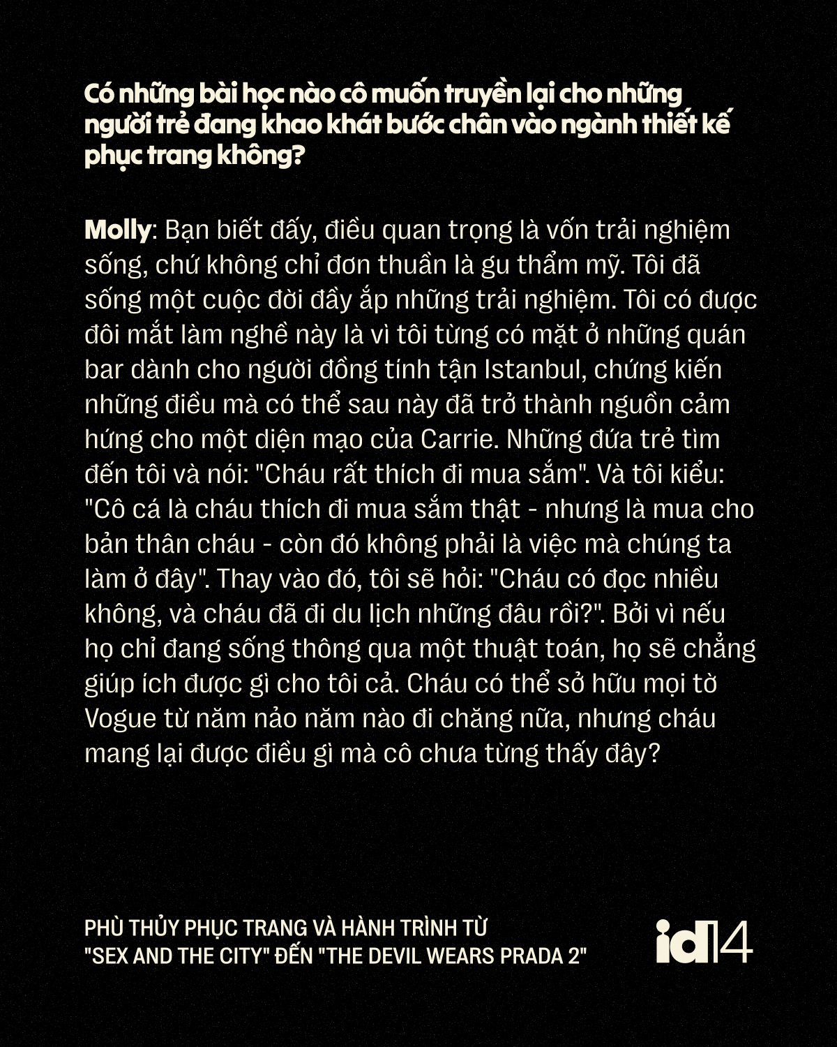 Molly Rogers: Ph&ugrave; thủy phục trang v&agrave; h&agrave;nh tr&igrave;nh từ "Sex and the City" đến "The Devil Wears Prada 2"- Ảnh 12.