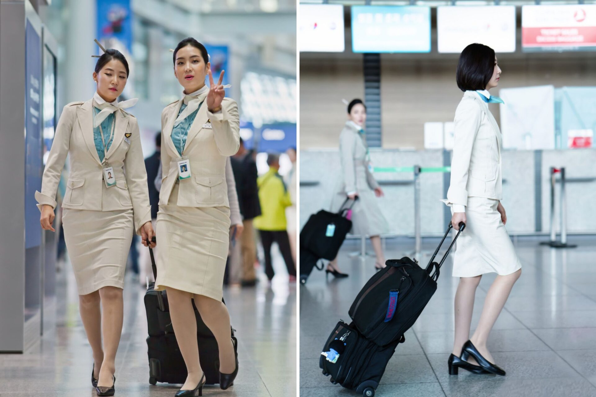 Đồng phục tiếp vi&ecirc;n Korean Air chưa bao giờ đổi mới, sau 21 năm vẫn l&agrave; thứ kinh điển- Ảnh 4.