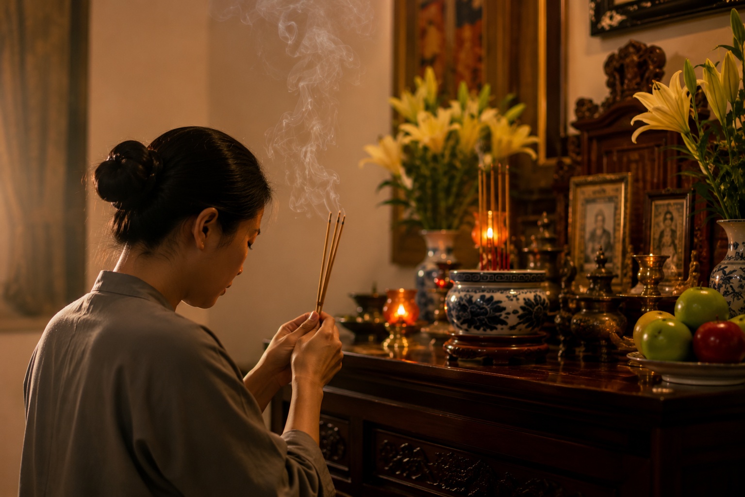 5 thời điểm n&ecirc;n thắp hương- Ảnh 2.