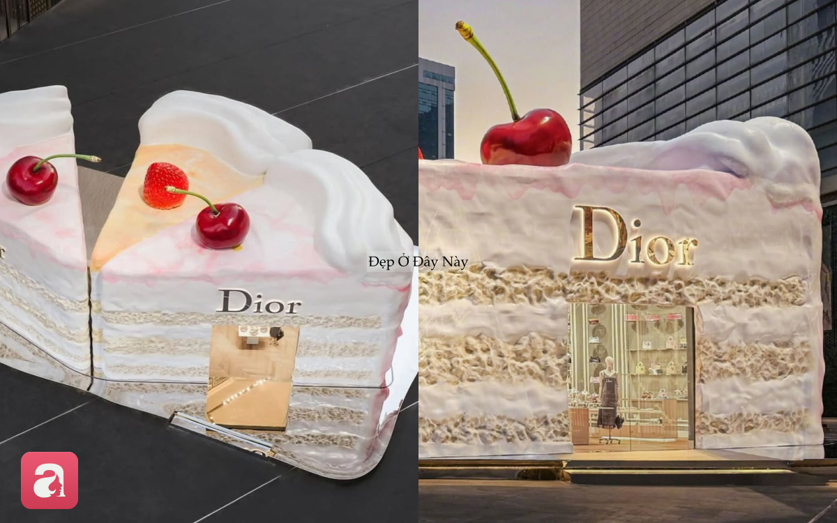 Cửa h&agrave;ng b&aacute;nh ngọt đẹp như truyện cổ t&iacute;ch của Dior khiến d&acirc;n t&igrave;nh "mắt tr&ograve;n mắt dẹt"- Ảnh 2.