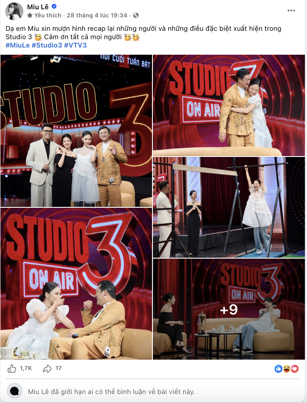 Gỡ tập ph&aacute;t s&oacute;ng show truyền h&igrave;nh c&oacute; mặt Miu L&ecirc;- Ảnh 3.