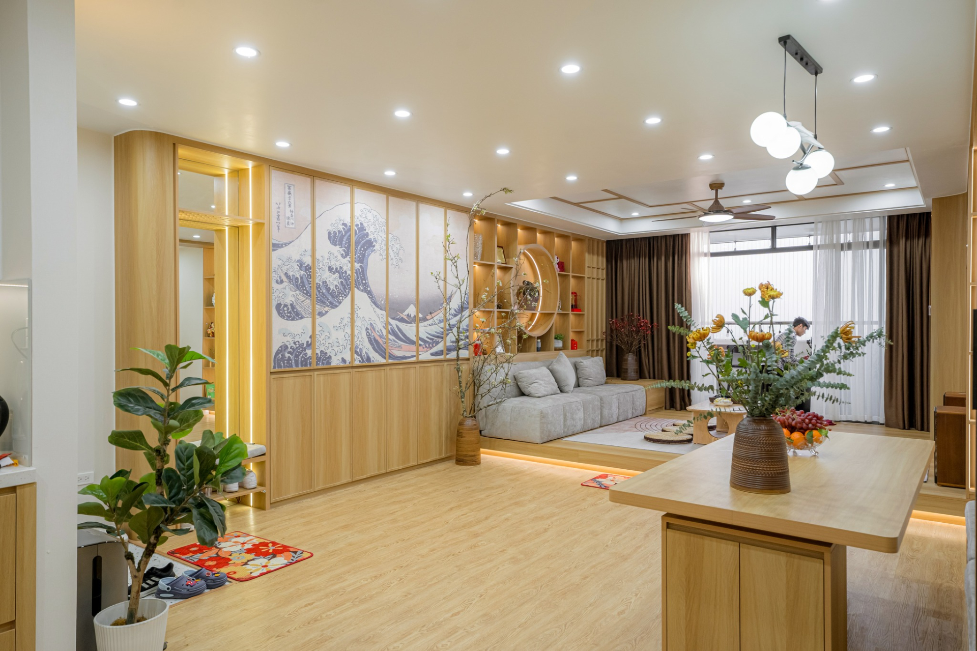 Nam NSƯT sống hạnh ph&uacute;c b&ecirc;n vợ v&agrave; 2 qu&yacute; tử: Sở hữu cơ ngơi 10 tỷ ở H&agrave; Nội, chi tiền tỷ để sửa nh&agrave; chuẩn style Nhật- Ảnh 5.