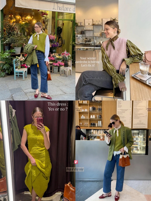 Style retro pha ch&uacute;t lười biếng n&agrave;y đang l&agrave; định nghĩa mới của sự thanh lịch- Ảnh 12.