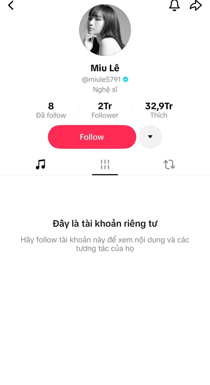 T&igrave;nh h&igrave;nh mới nhất của Miu L&ecirc;- Ảnh 1.