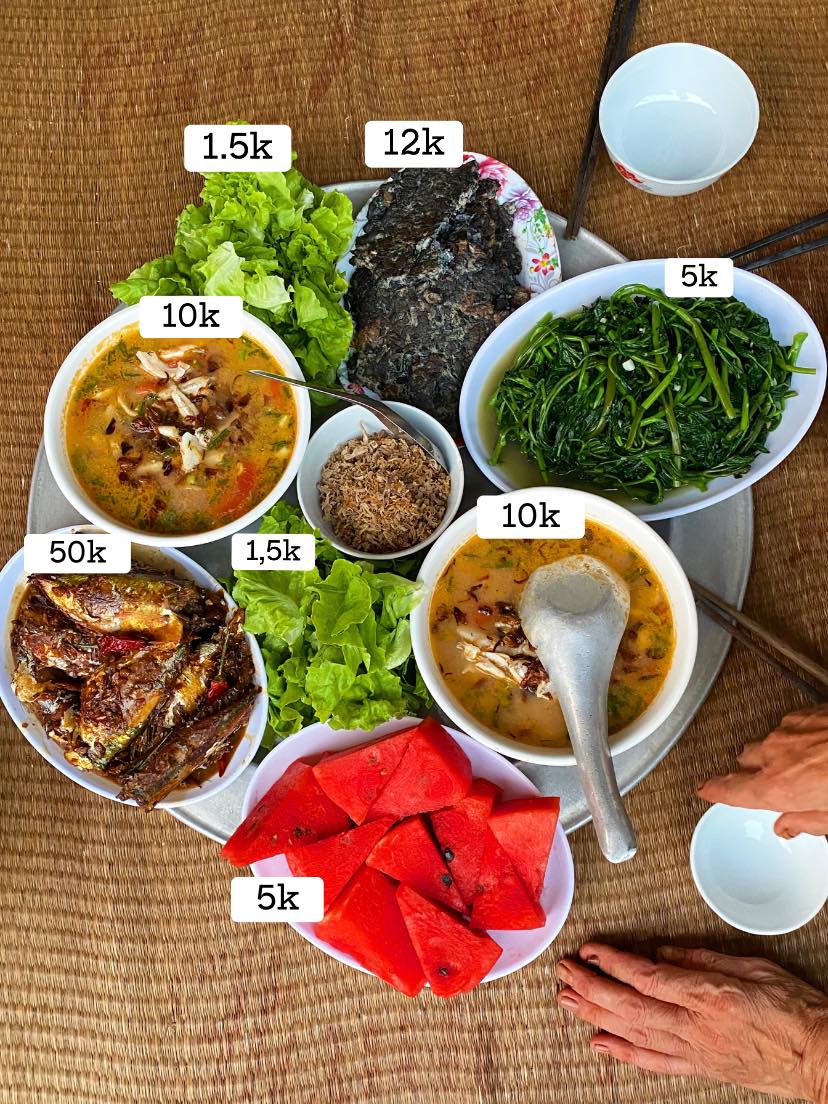 Chỉ với 100k, mẹ đảm Ninh B&igrave;nh "c&acirc;n" hết bữa ăn cho gia đ&igrave;nh 5 người khiến hội chị em rần rần xin b&iacute; k&iacute;p- Ảnh 16.