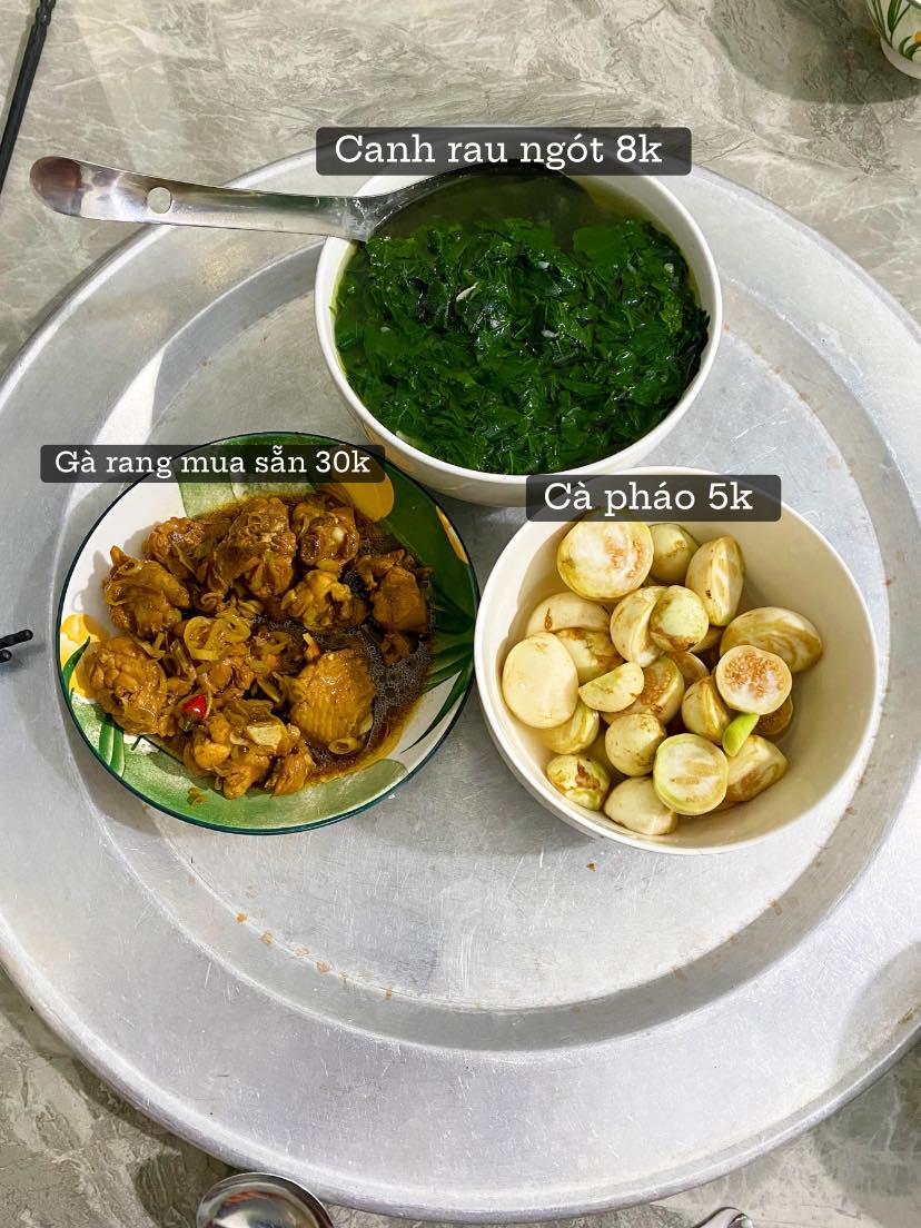 Chỉ với 100k, mẹ đảm Ninh B&igrave;nh "c&acirc;n" hết bữa ăn cho gia đ&igrave;nh 5 người khiến hội chị em rần rần xin b&iacute; k&iacute;p- Ảnh 6.