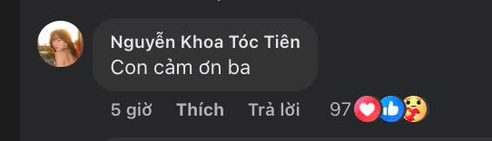 Bố ruột nhắn nhủ tới T&oacute;c Ti&ecirc;n trong ng&agrave;y đặc biệt- Ảnh 2.