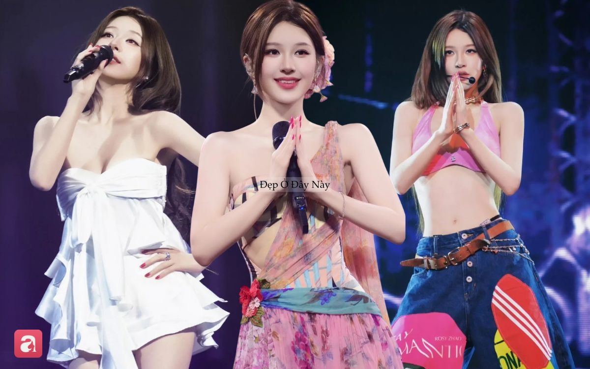 Concert ca nhạc như show thời trang của Triệu Lộ Tư, trang sức bạc tỷ nhiều kh&ocirc;ng đếm xuể- Ảnh 1.