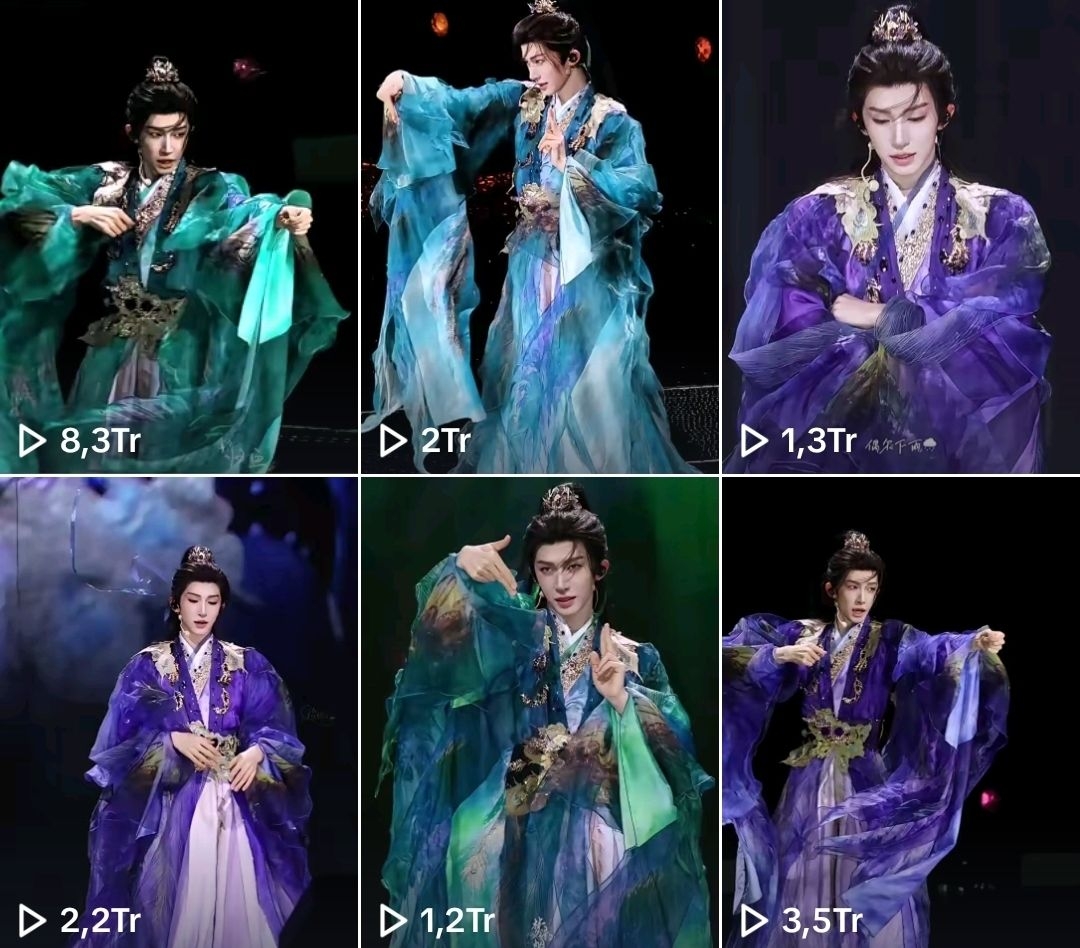 Mỹ nam 22 gi&acirc;y "đổi m&agrave;u" 26 lần đang viral MXH: Visual tinh t&uacute;y của tinh t&uacute;y, view h&agrave;ng chục triệu tăng kh&ocirc;ng đếm kịp- Ảnh 4.
