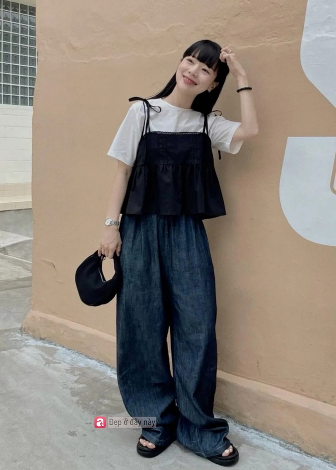 C&ocirc;ng thức phối đồ &ldquo;2 lớp&rdquo; đang khiến những chiếc &aacute;o hai d&acirc;y trở n&ecirc;n th&uacute; vị hơn hẳn- Ảnh 5.