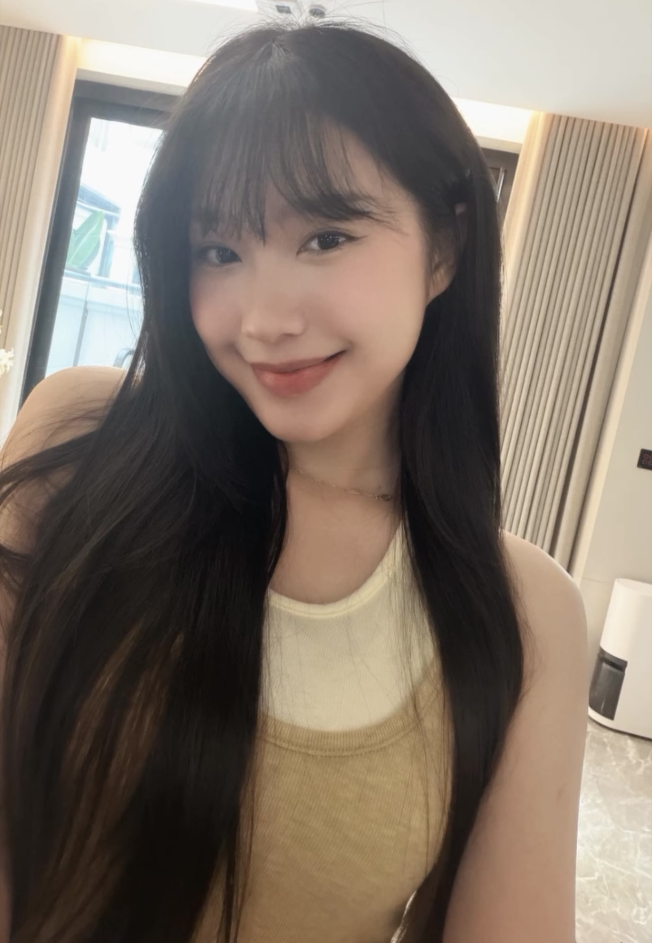 Dụi mắt kh&ocirc;ng nhận ra Do&atilde;n Hải My trong diện mạo lạ lẫm, đẹp thế n&agrave;y bảo sao Văn Hậu kh&ocirc;ng m&ecirc;!- Ảnh 1.
