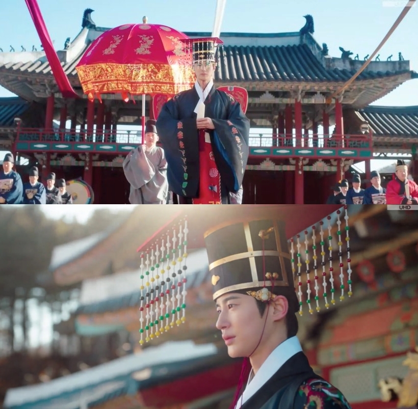 Perfect Crown tập 11: Byeon Woo Seok ch&iacute;nh thức l&ecirc;n ng&ocirc;i vua, IU chĩa sũng v&agrave;o kẻ mưu hại chồng m&igrave;nh- Ảnh 10.