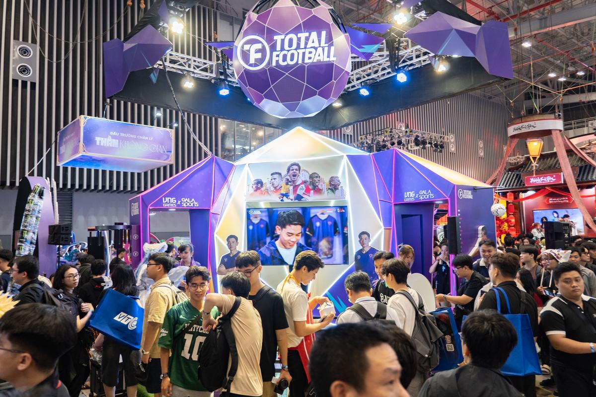 Total Football VNG ra mắt ấn tượng tại sự kiện Vietnam Gameverse 2026 - Ảnh 1. Total Football VNG ra mắt ấn tượng tại sự kiện Vietnam Gameverse 2026 - Ảnh 1.