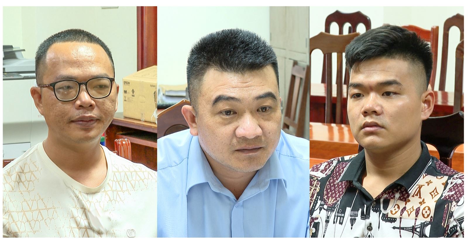 Bắt v&agrave; kh&aacute;m x&eacute;t nơi ở của "chuy&ecirc;n gia in ấn" L&ecirc; Thế Hải SN 1989- Ảnh 1.