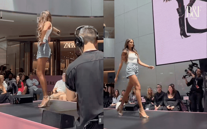 G&aacute;i xinh casting cho Victoria's Secret c&oacute; c&uacute; hất t&oacute;c k&igrave; lạ, h&uacute;t 4 triệu lượt tranh c&atilde;i- Ảnh 2.