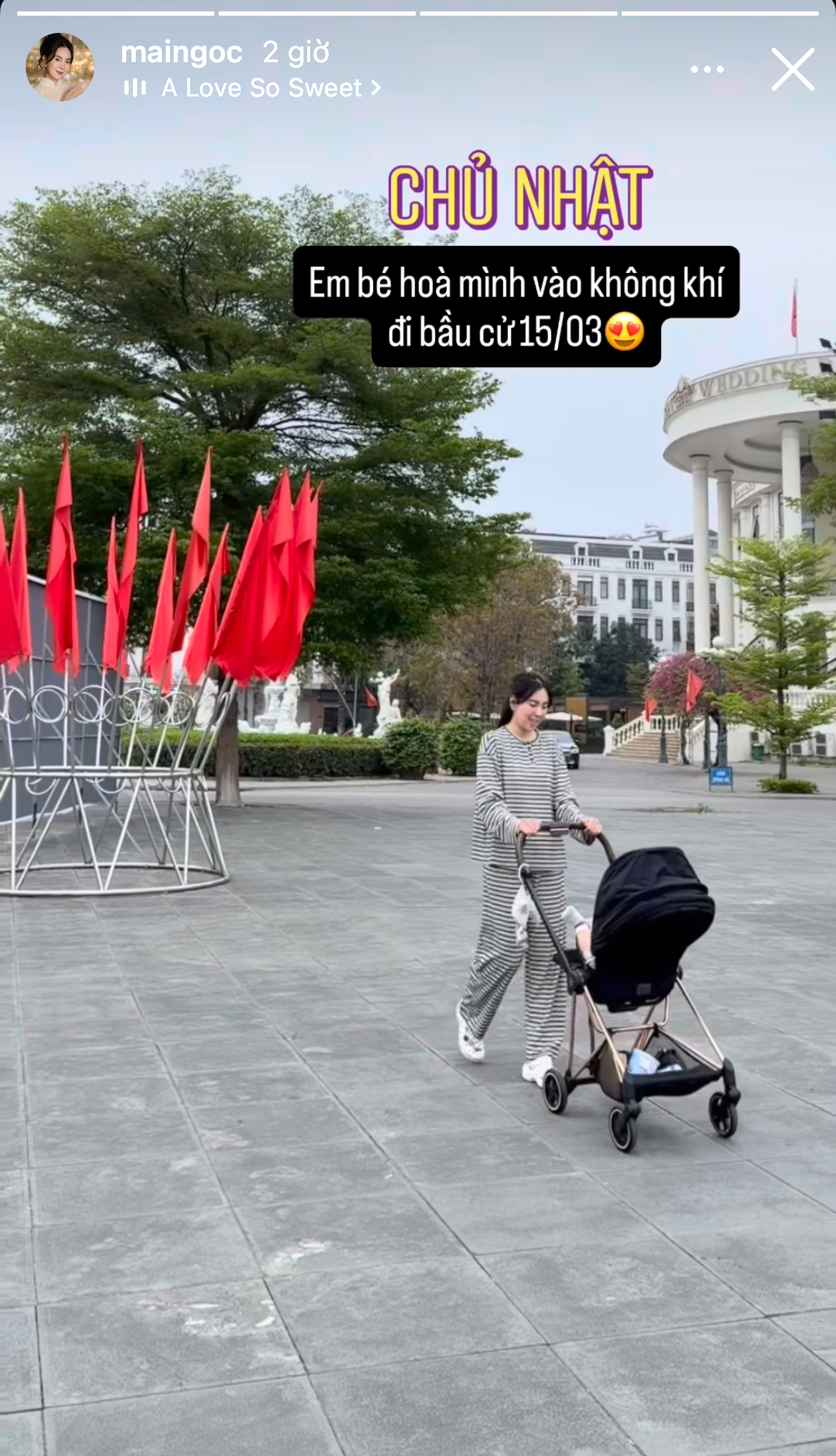 Trạng th&aacute;i mới g&acirc;y ch&uacute; &yacute; của MC Mai Ngọc - con d&acirc;u đại gia nổi tiếng ở Bắc Ninh- Ảnh 4.