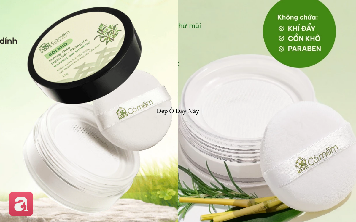 4 dầu gội kh&ocirc; "made in Vietnam" gi&uacute;p t&oacute;c giảm bết v&agrave; b&oacute;ng nhờn tức th&igrave; - Ảnh 3.