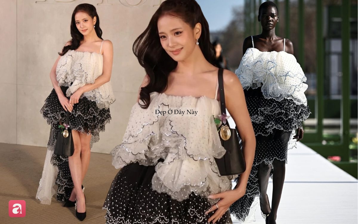 M&agrave;n sửa đồ tinh tế "1 mũi t&ecirc;n tr&uacute;ng 3 đ&iacute;ch" của Jisoo- Ảnh 1.