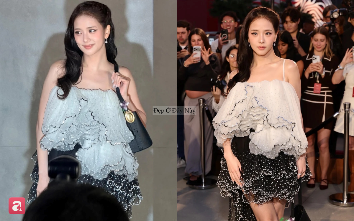 M&agrave;n sửa đồ tinh tế "1 mũi t&ecirc;n tr&uacute;ng 3 đ&iacute;ch" của Jisoo- Ảnh 5.