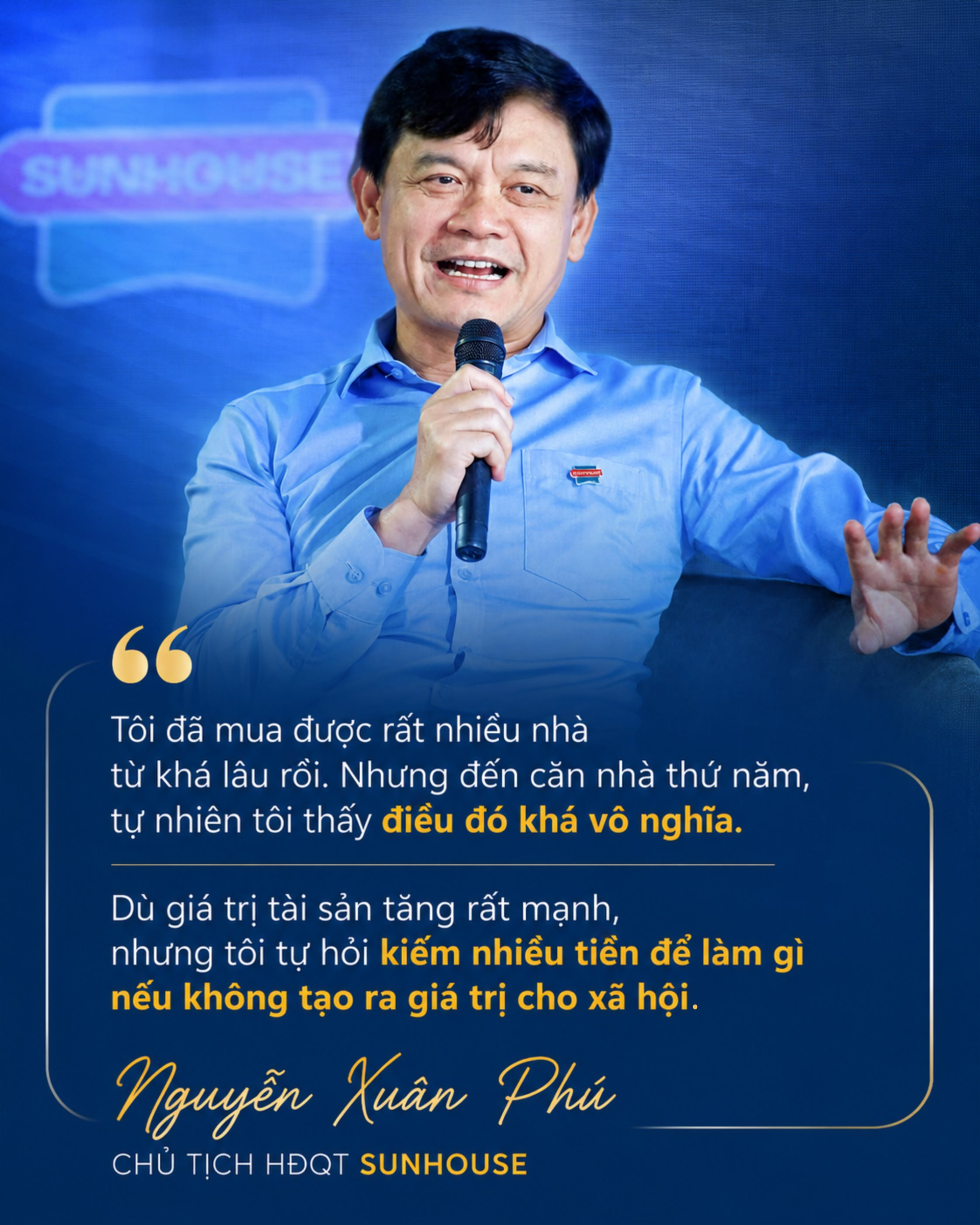 Shark Ph&uacute;: &ldquo;T&ocirc;i đ&atilde; mua được rất nhiều nh&agrave;, nhưng rồi cảm thấy điều đ&oacute; v&ocirc; nghĩa&rdquo;- Ảnh 2.