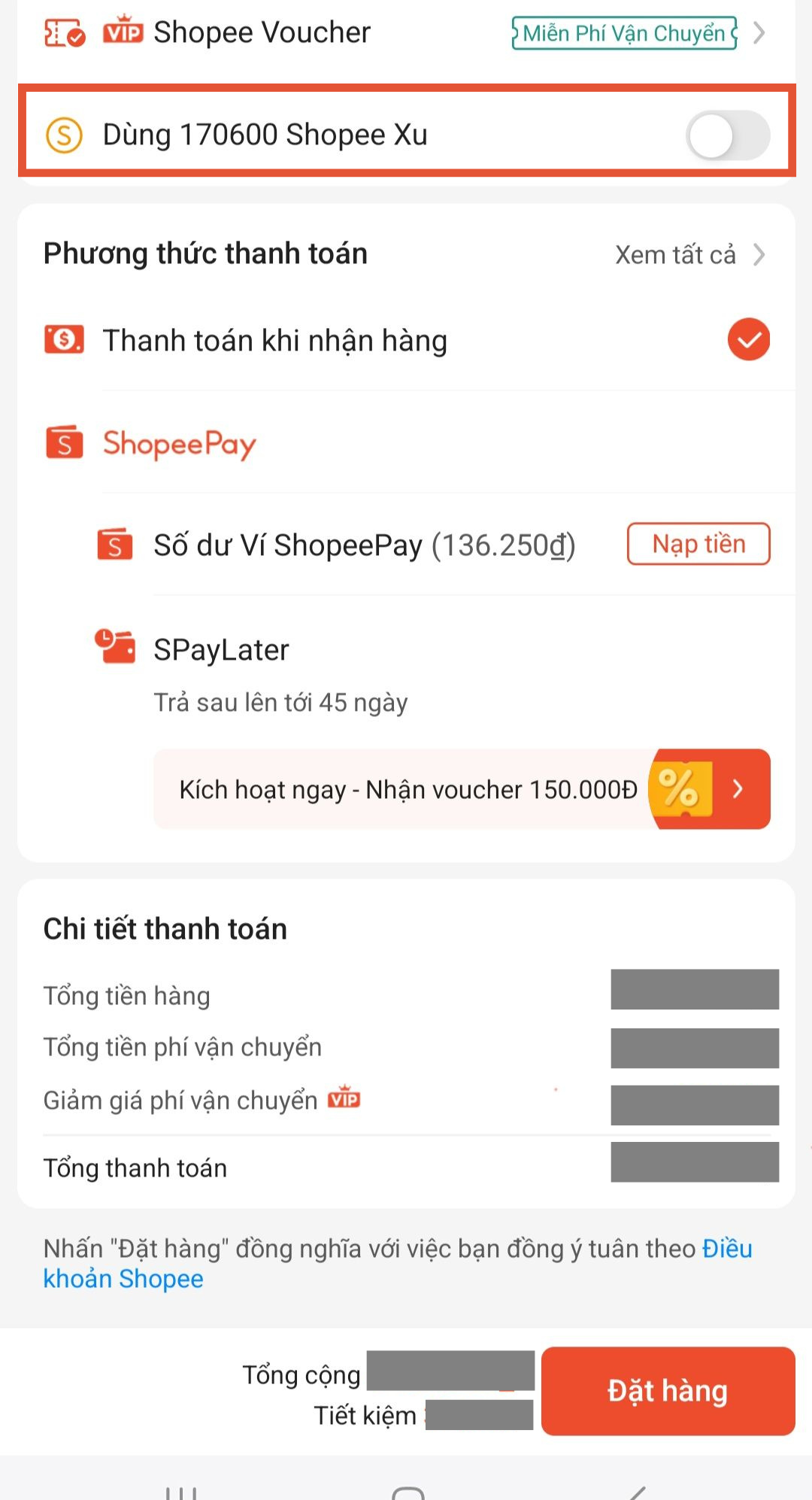 Mua sắm qua Shopee, l&agrave;m th&ecirc;m 1 bước n&agrave;y th&igrave; tiết kiệm khối: C&oacute; đơn giảm hẳn 924k kh&ocirc;ng đ&ugrave;a!- Ảnh 2.