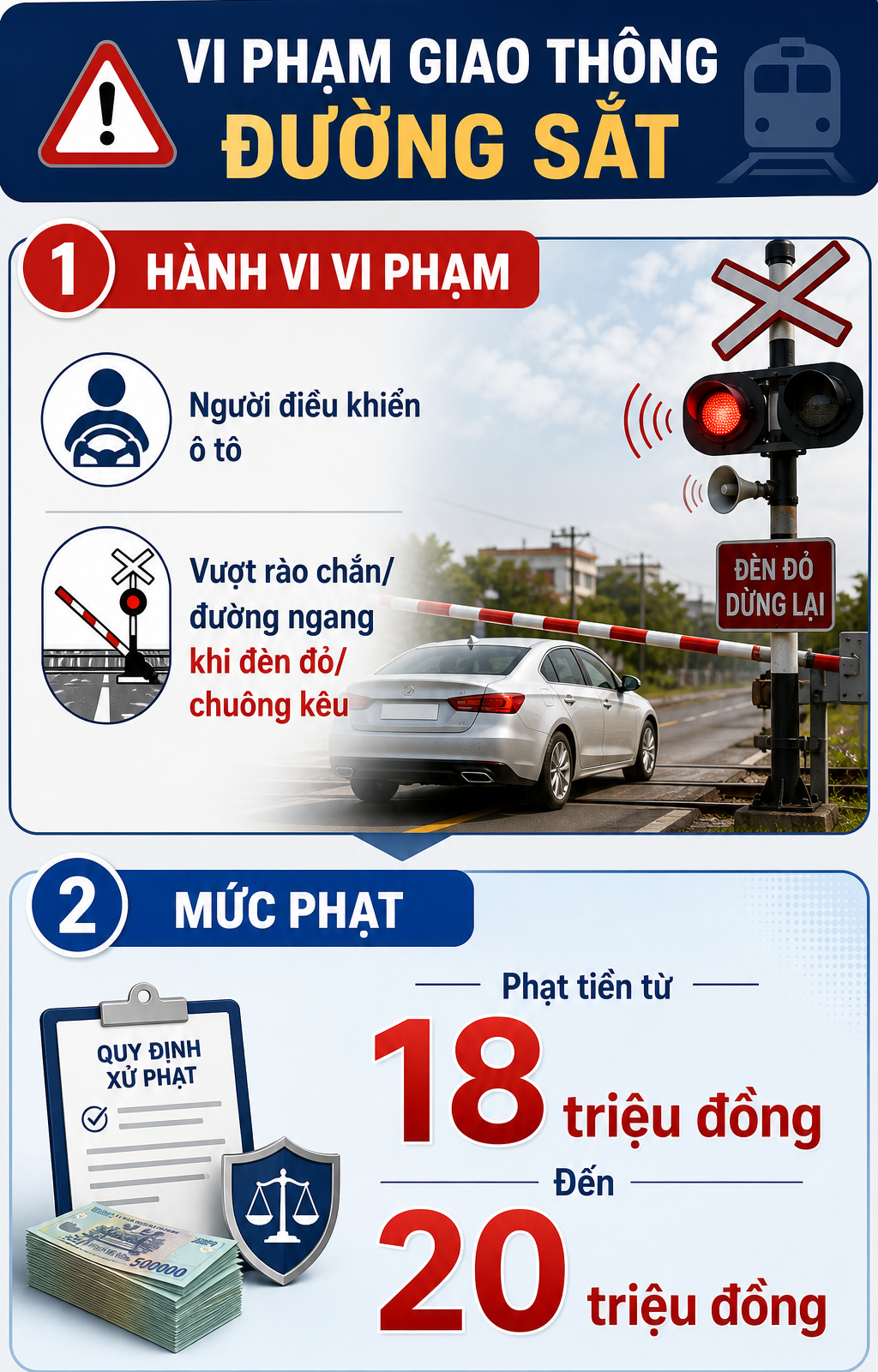 Từ ng&agrave;y 15/5, một vi phạm c&oacute; thể bị phạt tới 20 triệu đồng, tất cả t&agrave;i xế &ocirc; t&ocirc; ch&uacute; &yacute; - Ảnh 1.