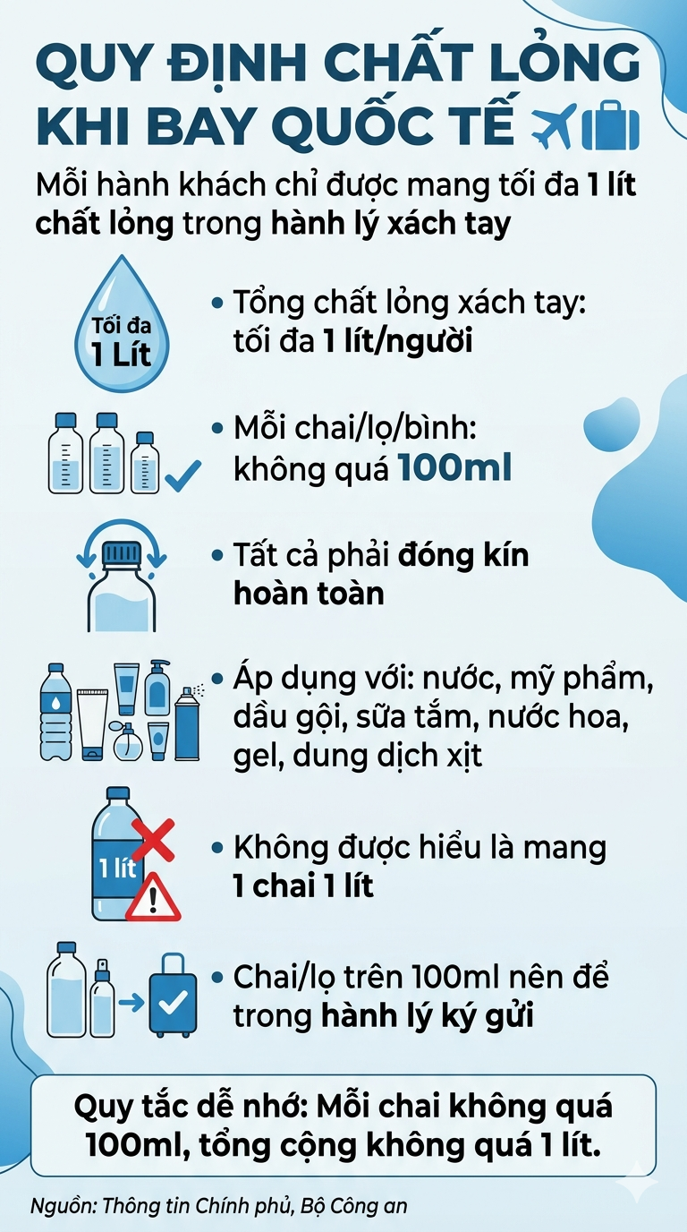 Th&ocirc;ng tin Ch&iacute;nh phủ nhắc nhở to&agrave;n bộ người d&acirc;n về 1 loại h&agrave;nh l&yacute; x&aacute;ch tay khi bay quốc tế - Ảnh 3.