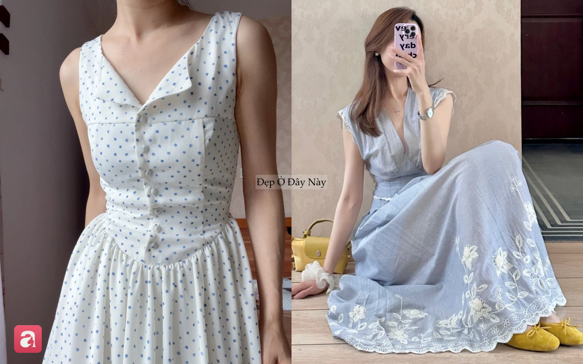 5 kiểu v&aacute;y h&egrave; gi&uacute;p n&agrave;ng c&ocirc;ng sở tr&ocirc;ng gầy hơn tức th&igrave;- Ảnh 2.