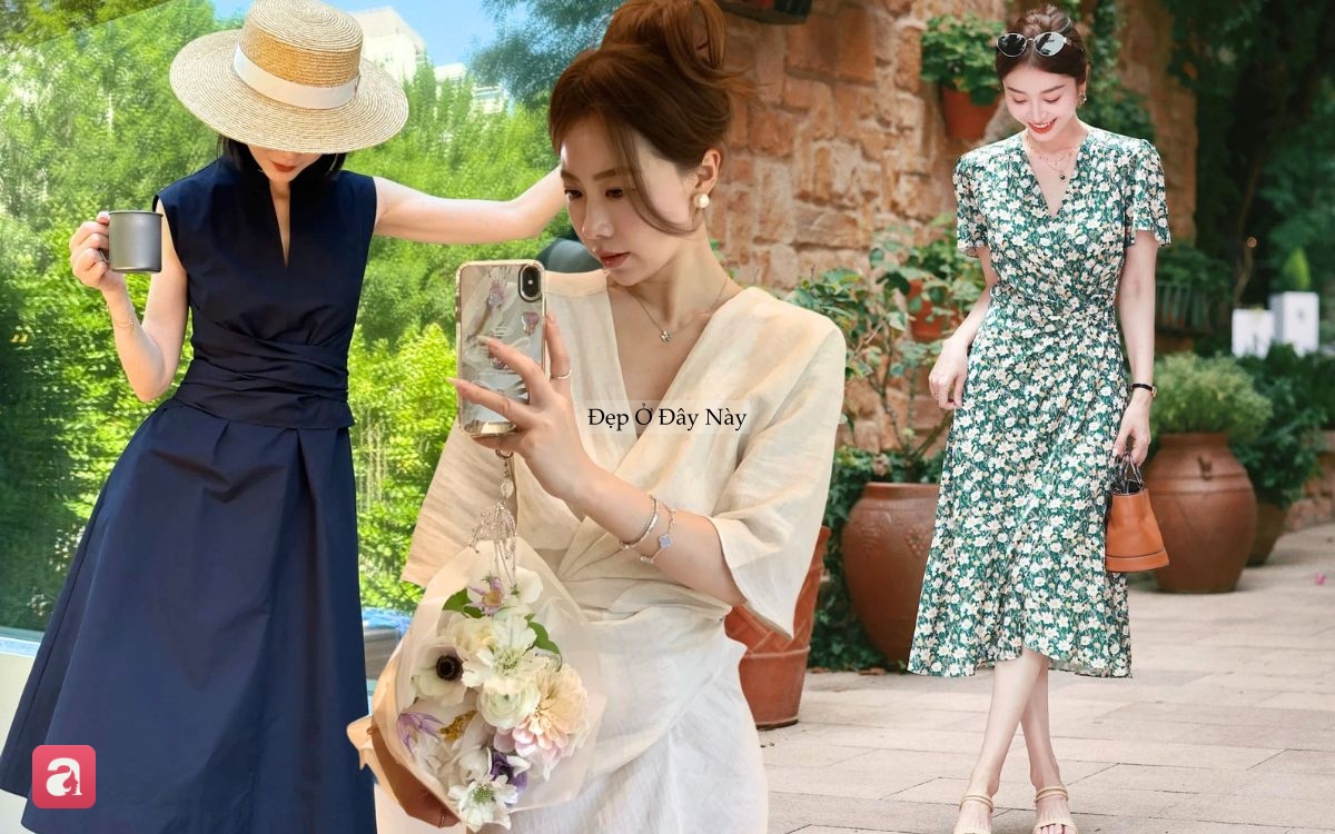 5 kiểu v&aacute;y h&egrave; gi&uacute;p n&agrave;ng c&ocirc;ng sở tr&ocirc;ng gầy hơn tức th&igrave;- Ảnh 1.