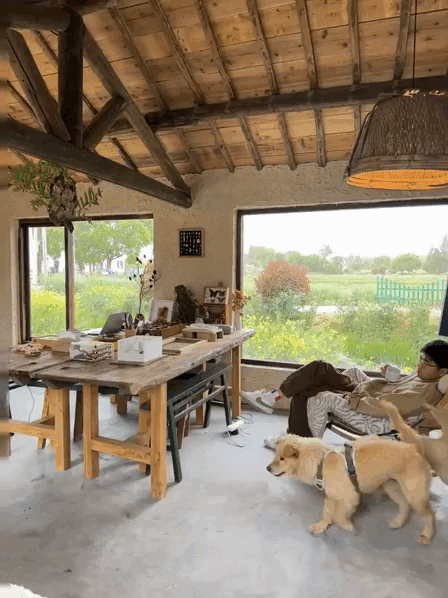 Ch&agrave;ng trai 9x sửa nh&agrave; khiến cả c&otilde;i mạng ch&uacute; &yacute;: View c&aacute;nh đồng chill kh&ocirc;ng thể tả, nh&igrave;n muốn bỏ phố về qu&ecirc;- Ảnh 10.