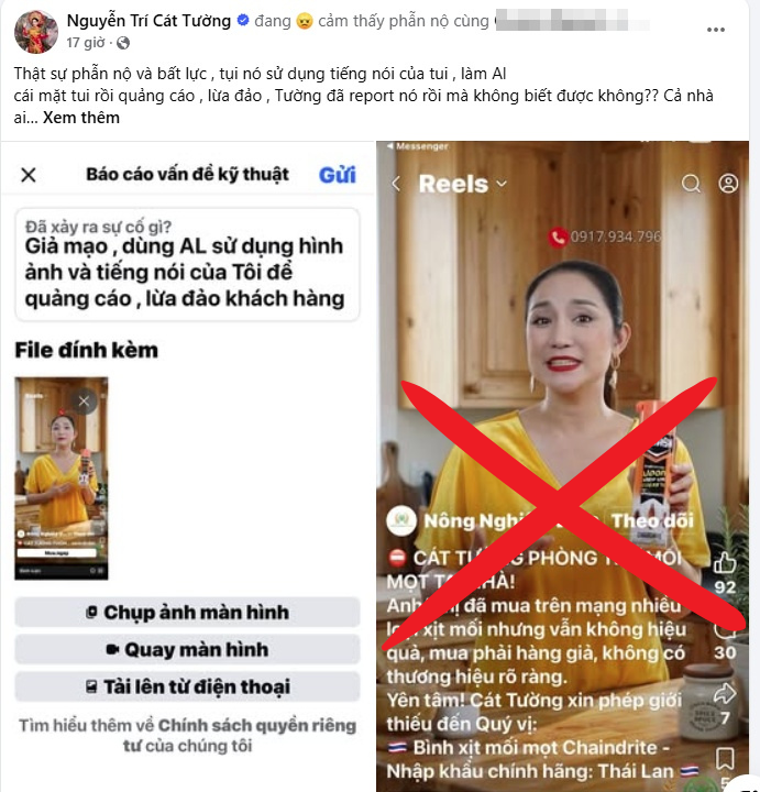 NSƯT C&aacute;t Tường th&ocirc;ng b&aacute;o khẩn- Ảnh 1.