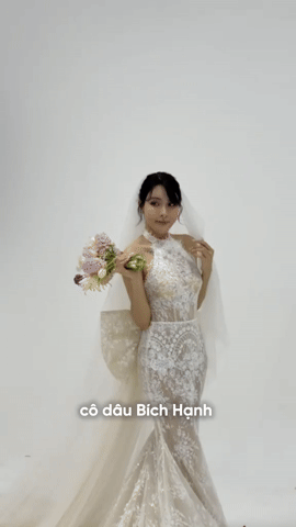 Tuyển thủ Văn Thanh v&agrave; tiểu thư "tr&acirc;m anh thế phiệt" cực t&igrave;nh tứ ở hậu trường chụp ảnh cưới, c&ocirc; d&acirc;u xinh miễn ch&ecirc;- Ảnh 9.