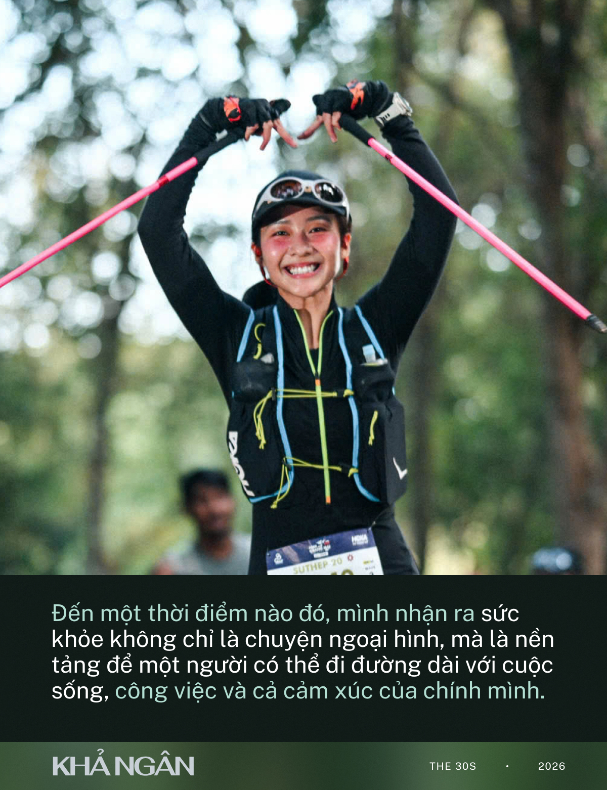 Khả Ng&acirc;n tuổi 29 tham gia IRONMAN: Chạy bộ, đạp xe, leo n&uacute;i để t&igrave;m lời giải cho c&acirc;u hỏi m&agrave; showbiz kh&ocirc;ng trả lời được - Ảnh 2.