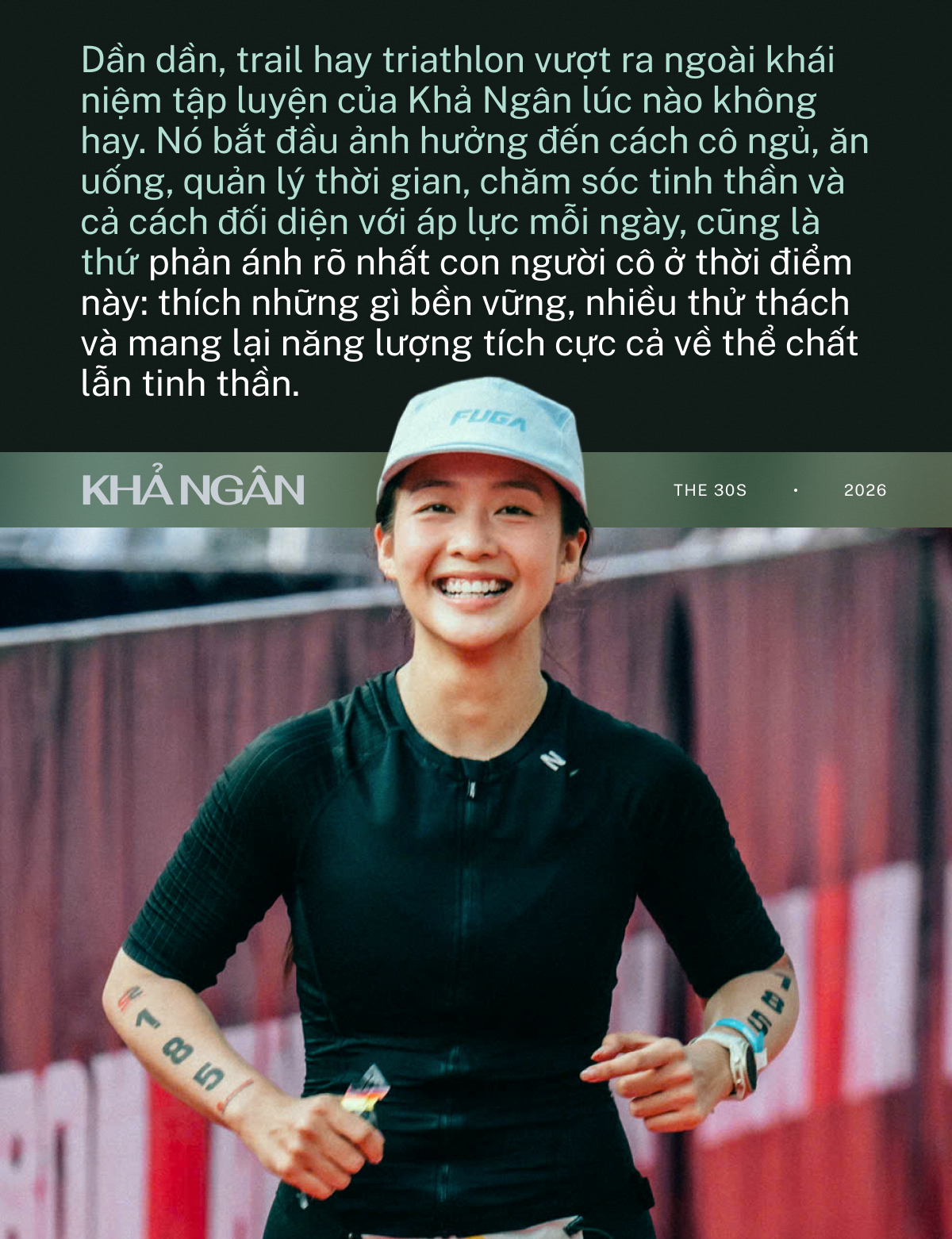 Khả Ng&acirc;n tuổi 29 tham gia IRONMAN: Chạy bộ, đạp xe, leo n&uacute;i để t&igrave;m lời giải cho c&acirc;u hỏi m&agrave; showbiz kh&ocirc;ng trả lời được - Ảnh 3.