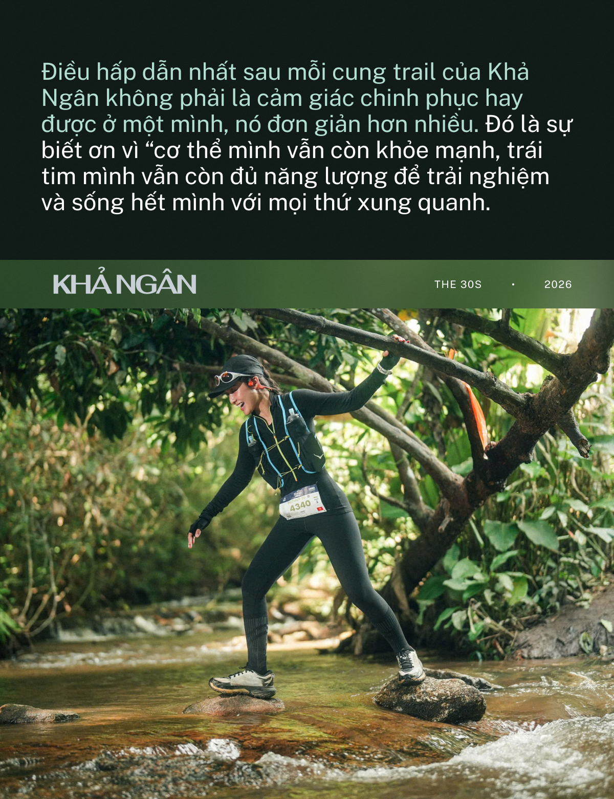 Khả Ng&acirc;n tuổi 29 tham gia IRONMAN: Chạy bộ, đạp xe, leo n&uacute;i để t&igrave;m lời giải cho c&acirc;u hỏi m&agrave; showbiz kh&ocirc;ng trả lời được - Ảnh 5.