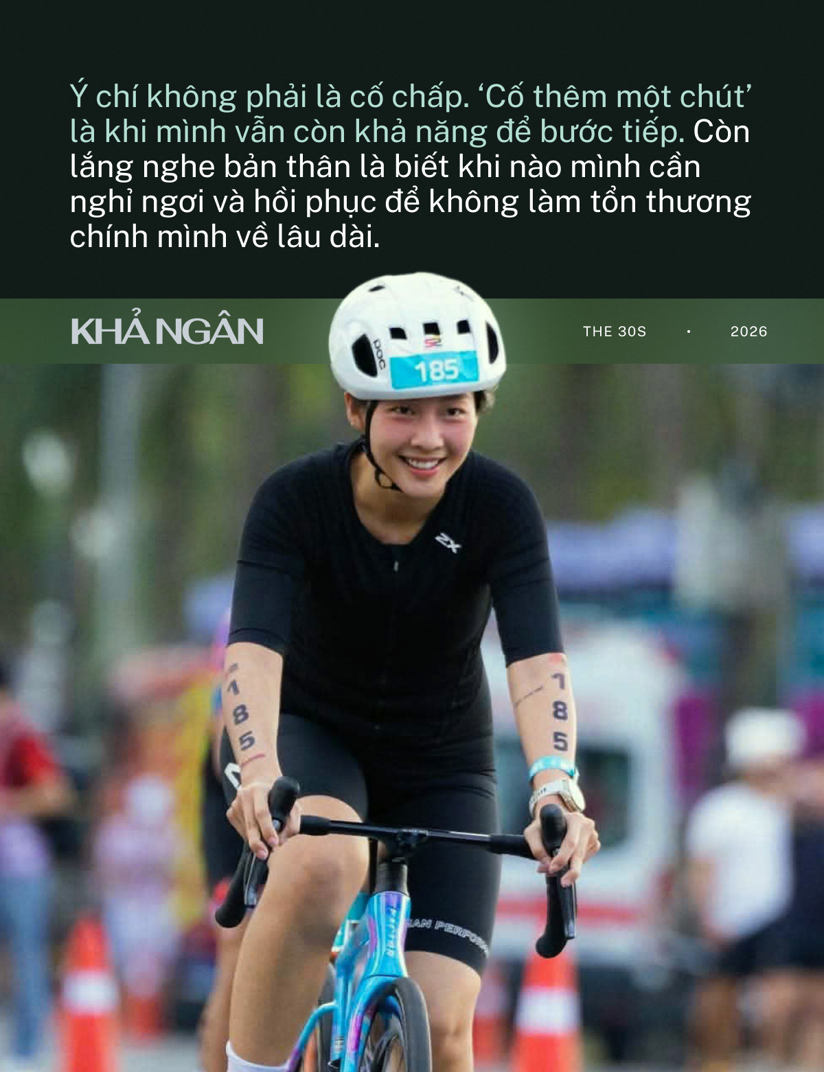 Khả Ng&acirc;n tuổi 29 tham gia IRONMAN: Chạy bộ, đạp xe, leo n&uacute;i để t&igrave;m lời giải cho c&acirc;u hỏi m&agrave; showbiz kh&ocirc;ng trả lời được - Ảnh 7.