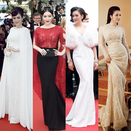 Mỹ nh&acirc;n dự Cannes nhiều nhất showbiz Việt, chi 50 tỷ v&agrave; mang 43 bộ v&aacute;y đi thảm đỏ- Ảnh 2.