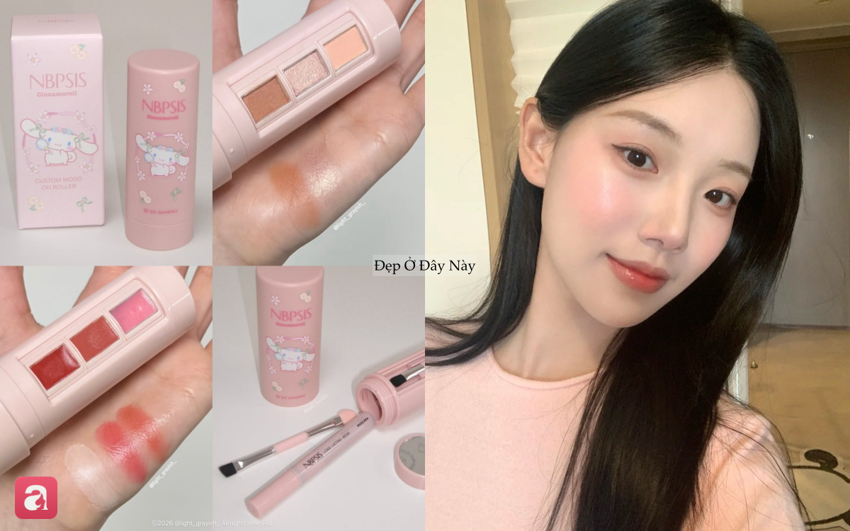 Bộ trang điểm cỡ mini rất tiện để mang đi du lịch, rất đ&aacute;ng để đầu tư cho dịp nghỉ lễ- Ảnh 1.