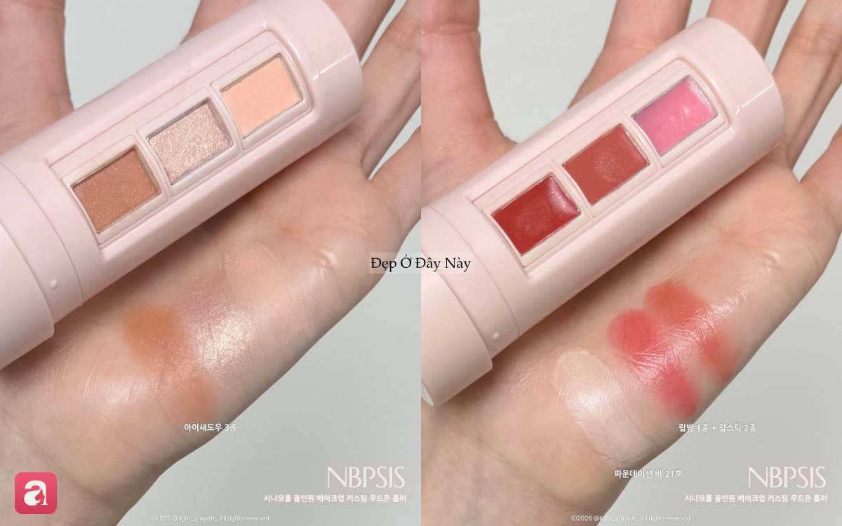 Bộ trang điểm cỡ mini rất tiện để mang đi du lịch, rất đ&aacute;ng để đầu tư cho dịp nghỉ lễ- Ảnh 4.