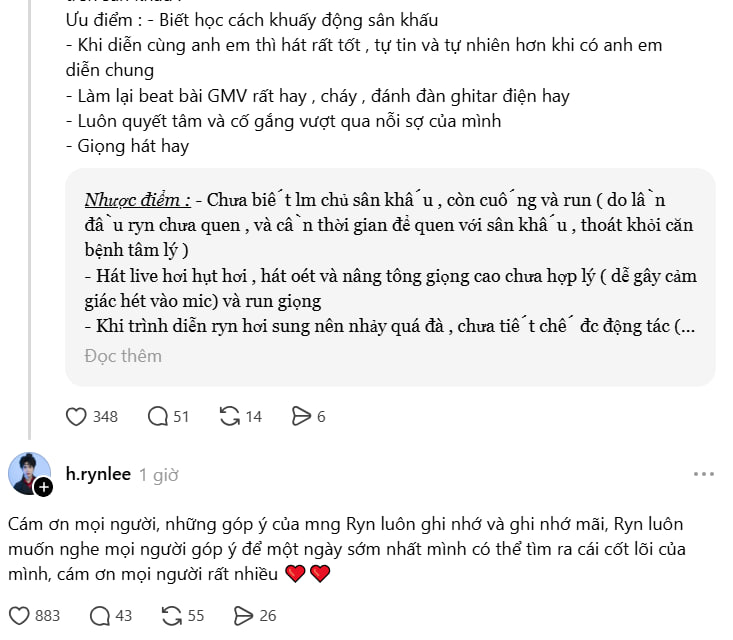 Em trai Quang H&ugrave;ng MasterD h&aacute;t &ldquo;o&eacute;t&rdquo;, muốn được kh&aacute;n giả g&oacute;p &yacute;- Ảnh 5.