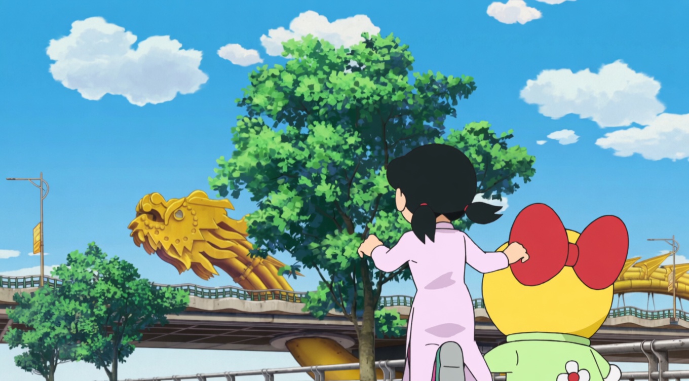 Doraemon tập Việt Nam khiến fan sĩ cực độ: Shizuka mặc &aacute;o d&agrave;i qu&aacute; xinh, loạt địa danh nổi tiếng xuất hiện- Ảnh 5.