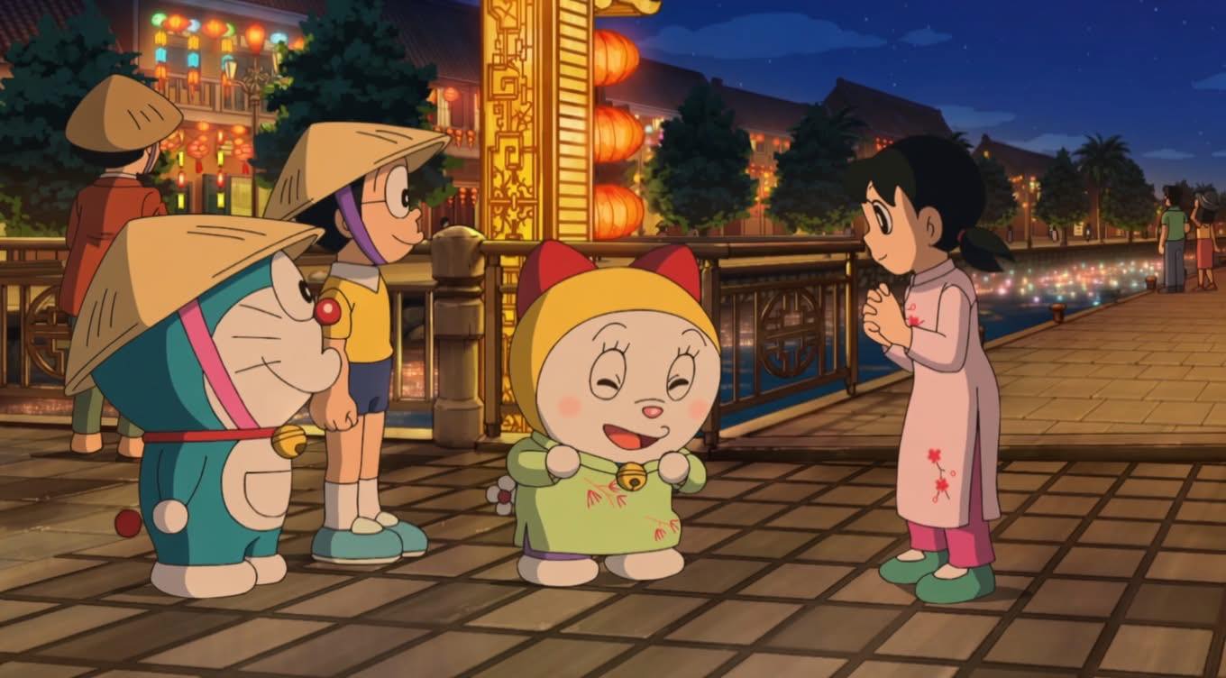 Doraemon tập Việt Nam khiến fan sĩ cực độ: Shizuka mặc &aacute;o d&agrave;i qu&aacute; xinh, loạt địa danh nổi tiếng xuất hiện- Ảnh 3.