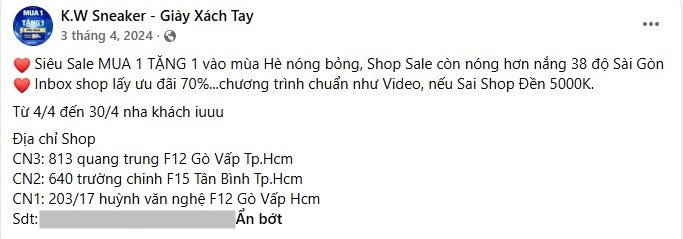 K.W Sneaker kinh doanh ra sao trước khi ông chủ bị khởi tố? Loạt page K.W Sneaker xuất hiện cập nhật mới- Ảnh 2. K.W Sneaker kinh doanh ra sao trước khi ông chủ bị khởi tố? Loạt page K.W Sneaker xuất hiện cập nhật mới- Ảnh 2.