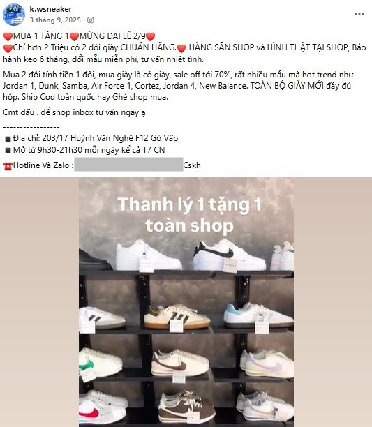 K.W Sneaker kinh doanh ra sao trước khi ông chủ bị khởi tố? Loạt page K.W Sneaker xuất hiện cập nhật mới- Ảnh 3. K.W Sneaker kinh doanh ra sao trước khi ông chủ bị khởi tố? Loạt page K.W Sneaker xuất hiện cập nhật mới- Ảnh 3.