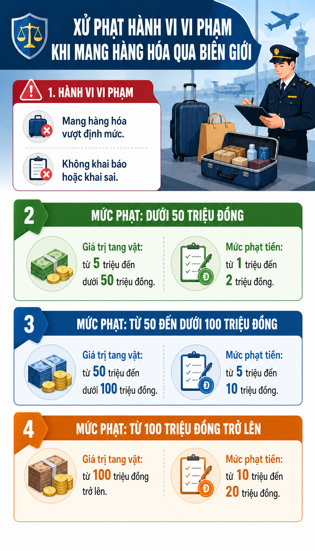 Tất cả người d&acirc;n sắp đi nước ngo&agrave;i ch&uacute; &yacute; quy định phạt đến 50 triệu đồng từ 1/7 - Ảnh 2.
