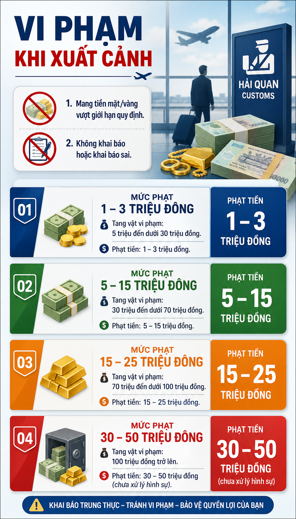 Tất cả người d&acirc;n sắp đi nước ngo&agrave;i ch&uacute; &yacute; quy định phạt đến 50 triệu đồng từ 1/7 - Ảnh 1.