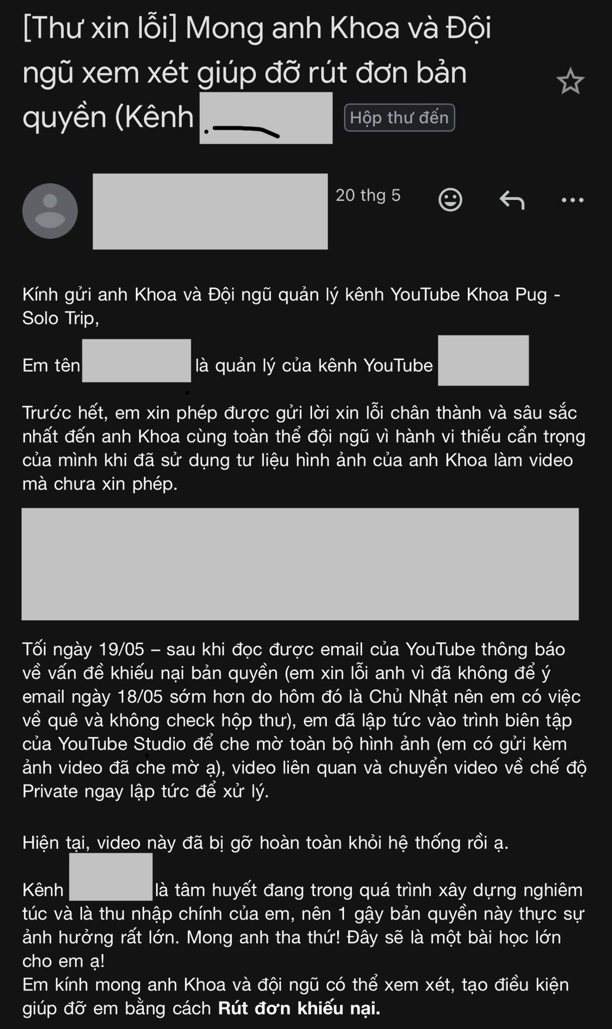 Khoa Pug ph&aacute;t cảnh b&aacute;o chuyện bản quyền- Ảnh 4.