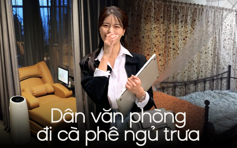 Nở rộ m&ocirc; h&igrave;nh qu&aacute;n c&agrave; ph&ecirc; ngủ, dịch vụ &ldquo;g&atilde;i đ&uacute;ng chỗ ngứa&rdquo; của d&acirc;n c&ocirc;ng sở: Nằm duỗi ra ngủ trưa- Ảnh 1.