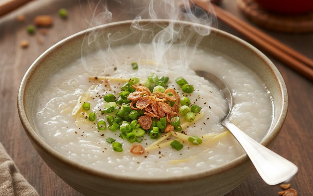 Ăn ch&aacute;o suốt 1 th&aacute;ng để "dưỡng dạ d&agrave;y", người phụ nữ 55 tuổi "kinh ngạc" trước kết quả n&agrave;y - Ảnh 1.